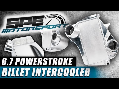SPE 6.7 Powerstroke Billet INTERCOOLER - PRODUCT SPOTLIGHT