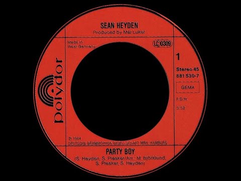 Sean Heyden - Party Boy [HQSound][SYNTH-POP][1984]