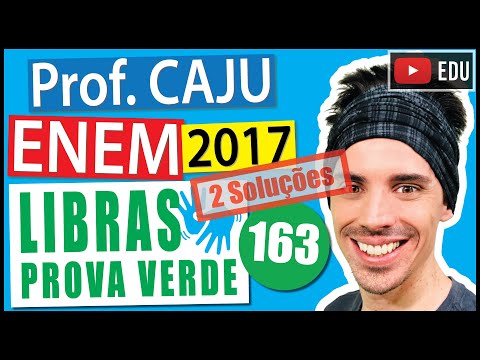[ENEM Libras 2017] 163 📗 GEOMETRIA PLANA Uma família possui um terreno retangular com 18 metros de