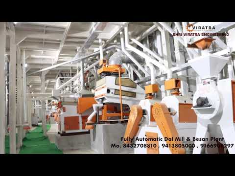 4 Ton/Hr Mogar Dal Mill Machine