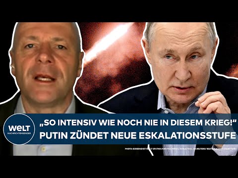 PUTINS INVASION: "So intensiv wie noch nie in diesem Krieg!" Russland zündet neue Eskalationsstufe