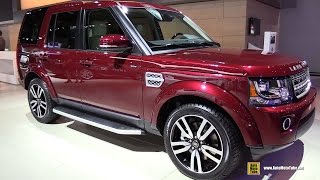 2015 Land Rover LR4 HSE Luxury - Exterior and Interior Walkaround - 2015 Detroit Auto Show