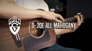 Video thumbnail for Guild USA Series D-20E All Mahogany Demo ('도시의 노래(Soul of the City)' by Guitarist '송영석') by Music Force Official