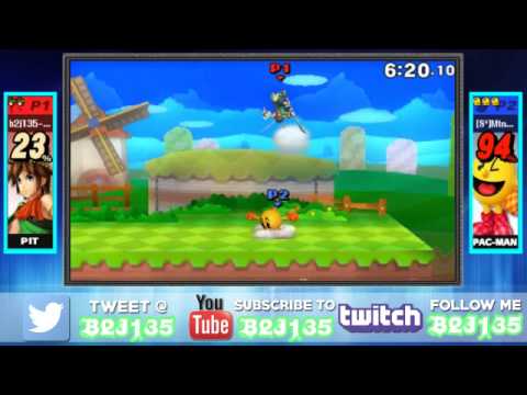 COME ON AND SLAM! b2j135 vs Mtn64 - Super Smash Bros. for Nintendo 3DS