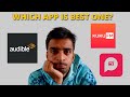 AUDIBLE VS KUKUFM VS POCKET FM WHICH IS THE BEST AUDIOBOOK APP RONAK SHAH