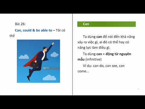 English Grammar in Use (26)  - Can, could & be able to