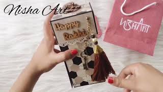 Rakhi gift for brother | Handmade gift | Rakshabandhan | Nisha Art | Nisha Dobariya