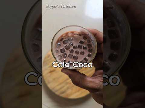 Cold Coco, Delicious Chocolate Drink On Earth #Shorts #Chocolate