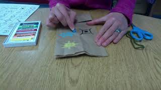 Paper bag teepees