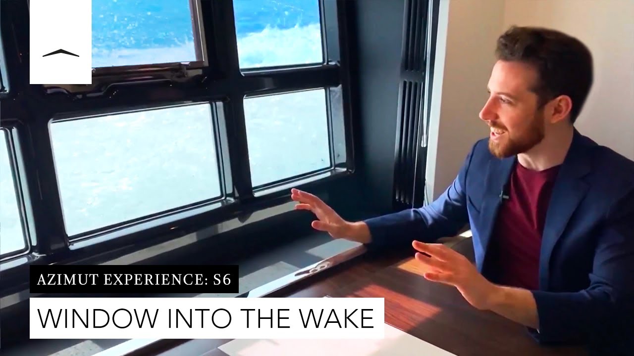 Azimut S6 Experience | Window into the Wake #short