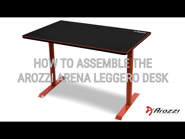 Arozzi Arena Leggero Star Trek Mesa Gaming Negra video