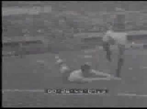 1947 international soccer friendly match Italy 3 - Hungary 2