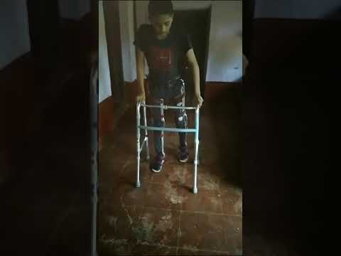 Leg knee ankle foot orthosis kafo, size: m