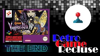 Castlevania Vampire's Kiss (1995) Super Nintendo / Famicom SNES ending [Retro Gaming]