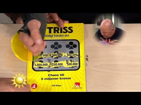 Dagens trissvinnare drar till värmen - Nyhetsmorgon (TV4)