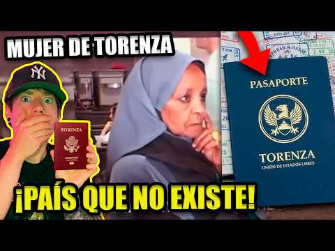 The woman from Torenza! She came from a country that doesn't exist with this passport to the airp...