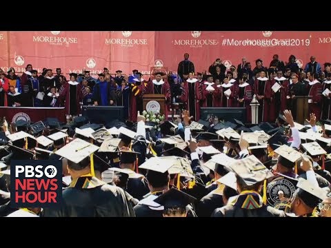 Morehouse students just got a stunning graduation gift. What can help more students of color?