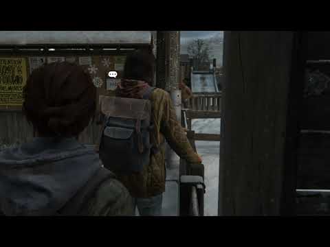 Dina getting hit with snowballs