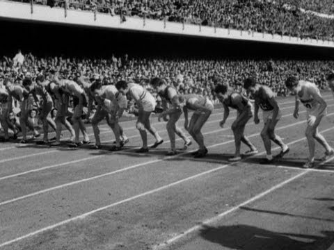Zatopek Wins Olympic 10,000m & 5,000m Double Gold - Helsinki 1952 Olympics
