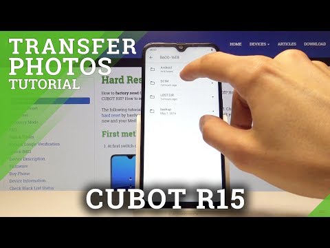 How to Transfer Photos to SD Card in CUBOT R15 - Move Media to External Storage