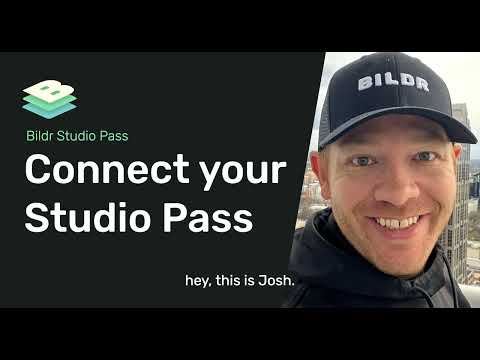 Connect your Bildr Studio Pass to your Account