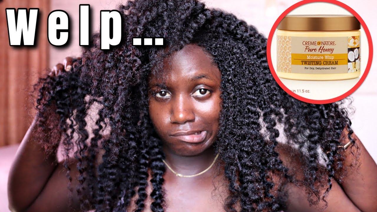 SOMEBODY LIED Again and Again..Twist-out Chronicles using Creme of Nature Pure Honey Twisting Cream