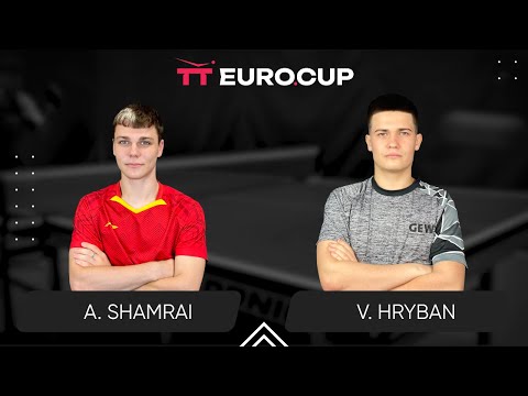 13:15 Andrii Shamrai - Vadym Hryban 28.10.2024 TT Euro.Cup Ukraine Elite. TABLE 4
