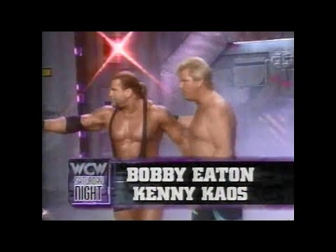 Kenny Kaos & Bobby Eaton vs La Parka & Silver King   Saturday Night Jan 9th, 1999