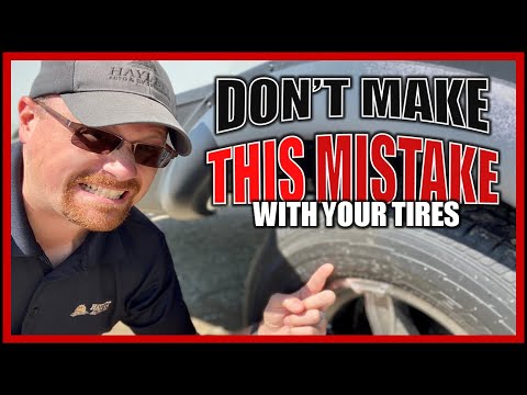 TIRE SAFETY TIP! People always get this wrong!