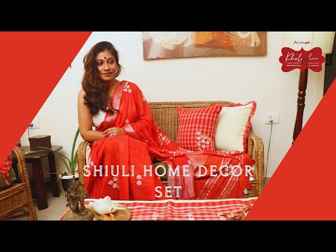 Shiuli Home Decor Set | Khelaghor by Aronnyok