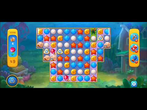 Fishdom Easy Level 11200 (with ingame double firecracker booster) @choraelmin