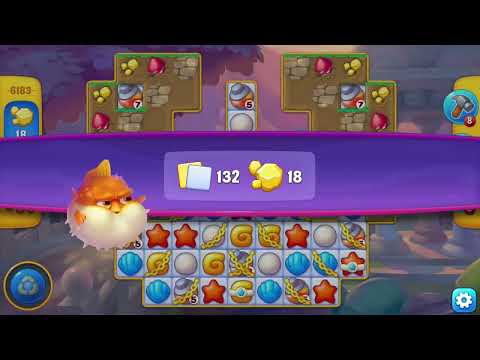 [FISHDOM Walkthrough] Level 6183 Super Hard