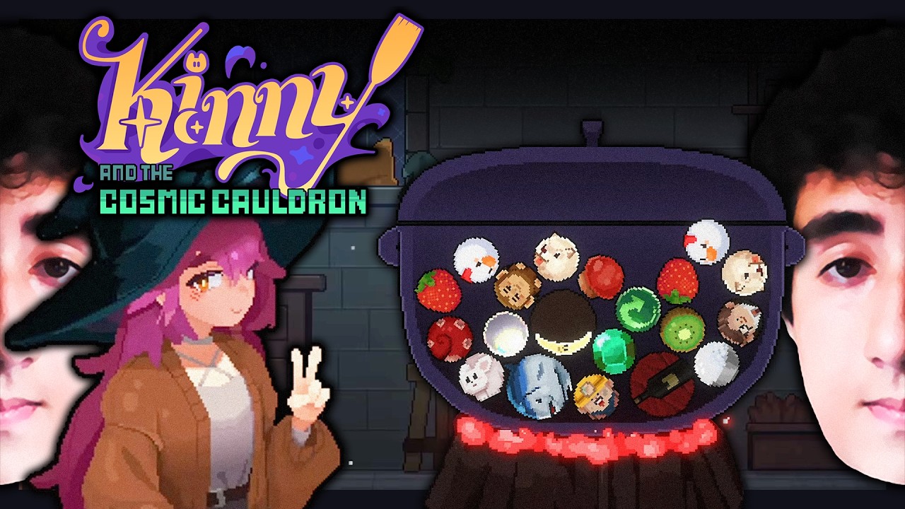 COZINHANDO só que Roguelike 🔮 Kinny and the Cosmic Cauldron