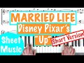 How to play MARRIED LIFE - Up Theme (Disney Pixar) Piano Tutorial