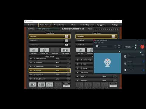 Deep Journey Soundset for Behringer Deepmind 12/6 Preview of some Presets