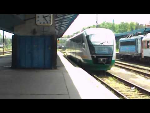 Odjezd vlaku Os 20878 (VBG 642.810/310) - Cheb, 19. 5. 2013