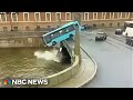 Russian Bus Plunges Into River Killing Passengers