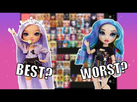 Tier Ranking ALL The Rainbow High Dolls!! (2020-2022)