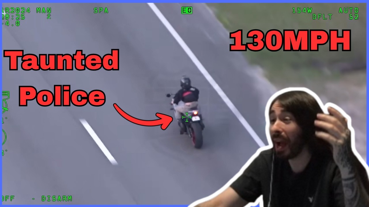 Teenager Risks Everything in 130MPH Bike Chase | MoistCr1TiKaL