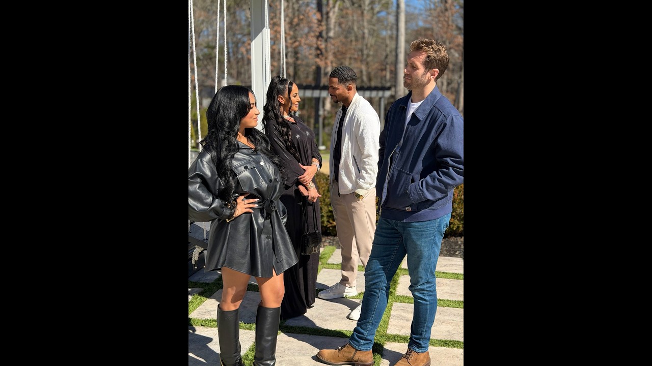 When Anthony gets excited when he sees Delicia!