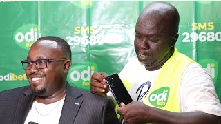 Fred Arocho Narrates how he lost his phone in Kisumu | Odi bets gifts Fred Arocho brand new phone