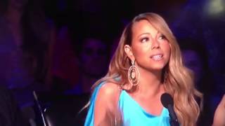 Mariah Carey singing "The Closer I Get To You" on American Idol