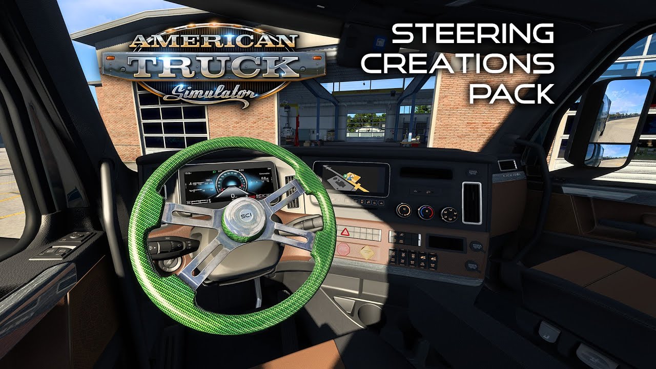 American Truck Simulator - Steering Creations Pack DLC - YouTube