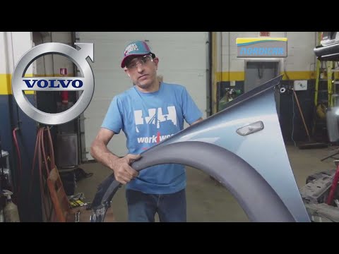 How To Remove Left Side Fender Volvo XC70 2001-2007