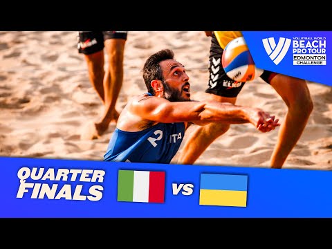 Cottafava/Nicolai vs. Popov/Reznik - Quarter Finals Highlights Edmonton 2023 #BeachProTour