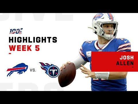 Josh Allen Leads the Bills to Victory! | NFL 2019 Highlights
