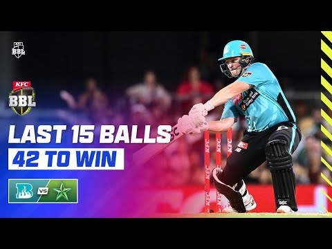 42 NEEDED OFF 15! Max Bryant ON FIRE In Unbelievable Run Chase | #BBL15