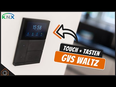 The best KNX button? GVS WALTZ Touch+ Pad