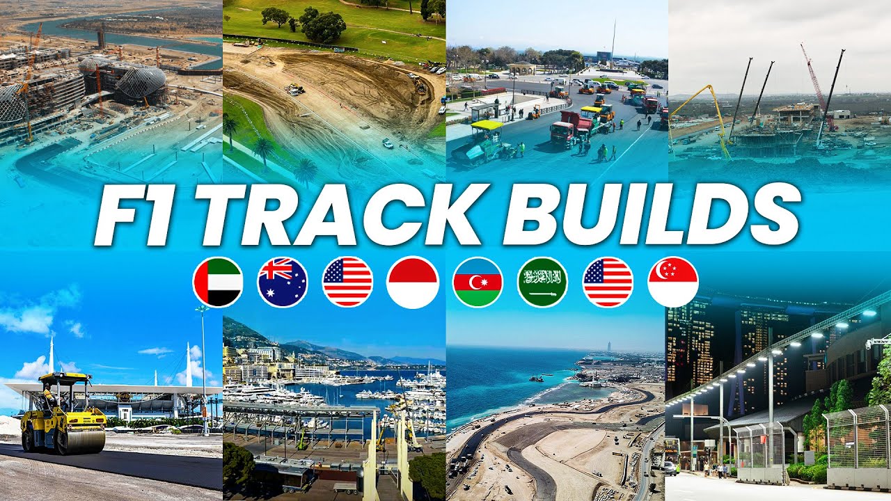 How F1 Tracks are Built
