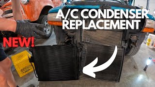 Dodge Dakota A/C Condenser Replacement. 1997 Magnum V8